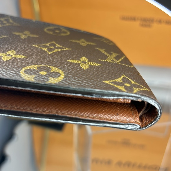 LOUIS VUITTON Louis Vuitton Wallet Leather monogram Wallet brown - Picture 13 of 16